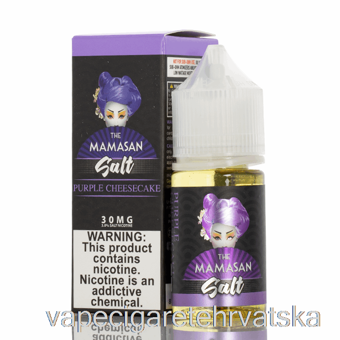 Vape Hrvatska Purple Cheesecake - The Mamasan Sol - 30ml 50mg